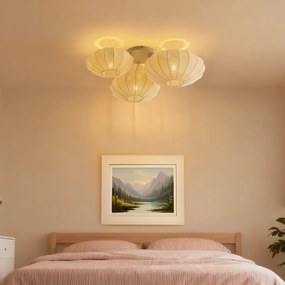 Japandi плафон бежов 3 светлини - Multi Bida