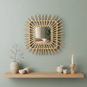 Бохо стенно огледало 45CM QDJ071