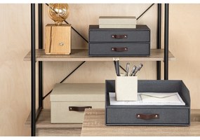 Картонен органайзер за докумнети с чекмедже Walter – Bigso Box of Sweden