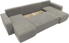 Ъглов диван Piano U-Въглен