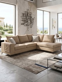 Ъглов диван Hannah-Сомон-Дясно