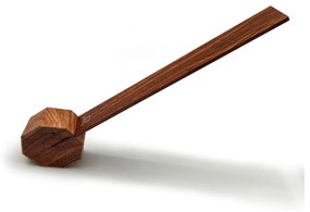 Кафява LED настолна лампа (височина 38 cm) Octagon One – Gingko