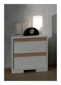 Бяло детско нощно шкафче London – Vipack