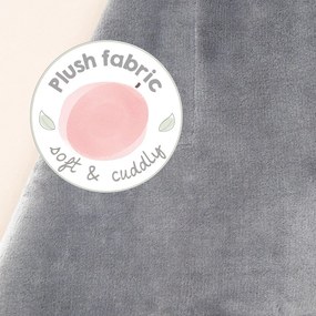 Светлозелено бебешко одеяло от микроплюш 80x80 cm Woodland Buddies – Roba