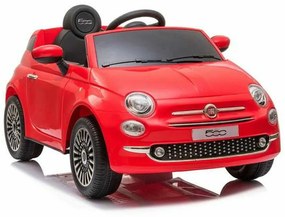 Детска Електрическа Кола Fiat 500 113 x 67,5 x 53 cm MP3 Червен 30 W 6 V С дистанционно управление