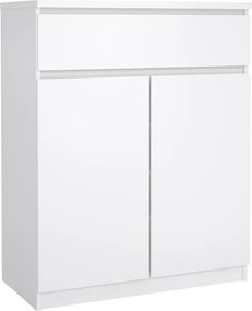 Бял скрин 80x100x40 cm Naia – Tvilum