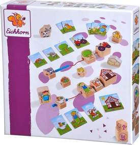Eichhorn - Игра за нанизване, ферма, 13 части