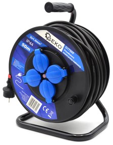 Удължителен кабел на барабан 3x1,5mm2 50m G17505