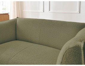 Зелен диван от прежда с примки от букле 170 cm Giorgia – Bobochic Paris