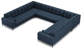 Син ъглов диван ("U" форма) Bali – Cosmopolitan Design