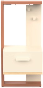 Нощно шкафче Camilla-Terracotta
