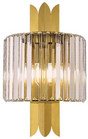 Стенно осветително тяло MARGOT, 2xE14/40W/230V, златно