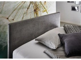 Антрацитно тапицирано детско легло 90x200 cm с място за съхранение с включена подматрачна рамка Cool – Meise Möbel