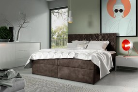 Тапицирано легло Box 7-Kafe-120 x 200