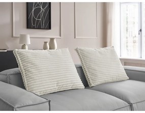 Светлосив диван от изкуствена кожа 260 cm Boheme – Bobochic Paris