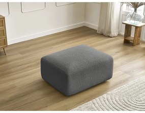 Сива табуретка от букле Tina – Bobochic Paris