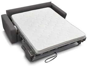 Тъмносив разтегателен диван 215 cm Monaco – Bobochic Paris