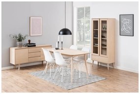 Витрина от декор от дъб естествена 80x178 cm Nagano – Actona