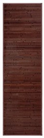 Тъмнокафяв бамбуков килим 60x200 cm - Casa Selección