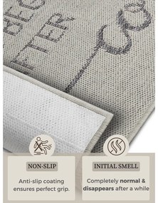 Сива пътека 62x150 cm Cucina – Hanse Home