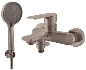 RAV Slezák NL154.5/1MGK - Комплект за вана със смесител NIL, четкано сиво