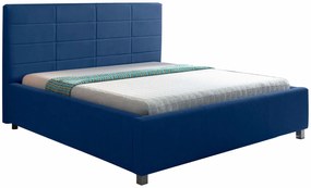 Тапицирано легло Nueve-180 x 200-Blue-Without lifting mechanism