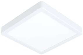 Бяло LED осветително тяло за таван 21x21 cm FUEVA 5 – EGLO
