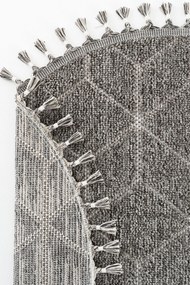 Килим Bukle 1408, цвят Сив, 80 cm см