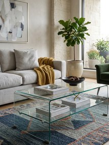 Холна маса Crystal Shelf