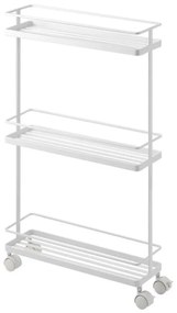 Бял метален подвижен стелаж 38x66 cm Tower – YAMAZAKI