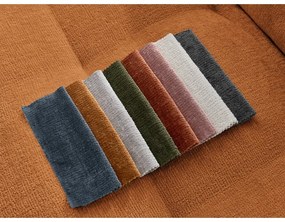 Шенилов диван в цвят горчица 237 cm Whesley – Bobochic Paris