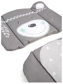 Сива подложка за детски стол за хранене Indibär – Roba