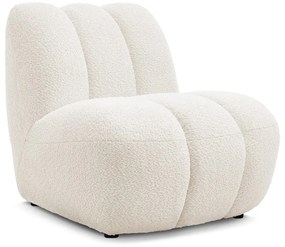 Бяло кресло от прежда с примки от букле Janissaire – Bobochic Paris