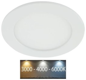 LED Лампа за вграждане в баня LED/12W/230V 3000/4000/6000K IP44