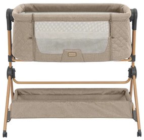 KIKKA BOO К-кт 2в1 мини кошара - кошче и столче за хранене SLEAT ME BEIGE