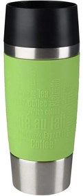 Tefal - Туристическа чаша 360 мл TRAVEL MUG неръждаем/зелен