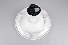 Бяло LED осветително тяло за таван Kasfjord – Trio