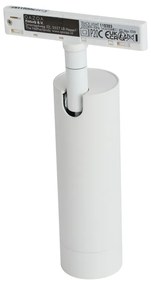 Модерен бял прожектор за 1-фазна релсова система GU10 35mm - Slimline Uzzy