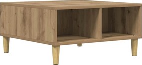 856441 vidaXL Масичка за кафе Artisan Oak 60x60x30 cm Инженерна дървесина