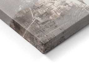 Картина с ръчно изрисувани елементи 70x100 cm Ash – Styler