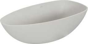 Mexen Imola свободно стояща вана от конгломерат 170 x 88 cm, матов бетон - 57281708561