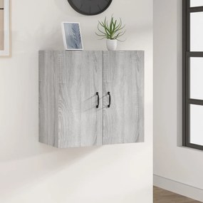 817595 vidaXL Стенен шкаф, сив сонома, 60x31x60 см, инженерно дърво