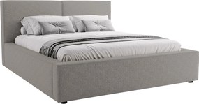 Тапицирано легло Santos-Сиво-200 x 200