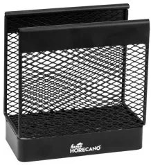 Horecano - Метален салфетник 13,3x6,7xh14см MATT BLACK HOME-(KM057A)