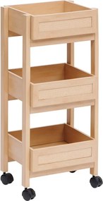 Етажерка на колела 5five Cane, 39.6x30x85.5 cm