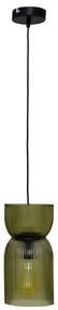 Пендел atmosphera Ancel, 14 cm, Стъкло, Зелен