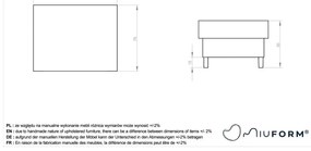 Бежова табуретка Simon – Miuform