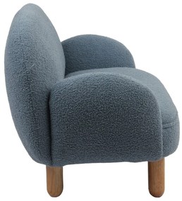 Син детски стол от букле Rocky – Vipack