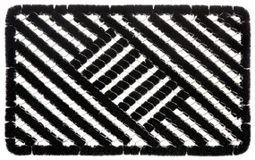 Изтривалка от кокосови влакна 40x60 cm Coco Black – Hanse Home