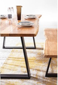 Пейка от масивно дърво в естествен цвят Artur – Bizzotto